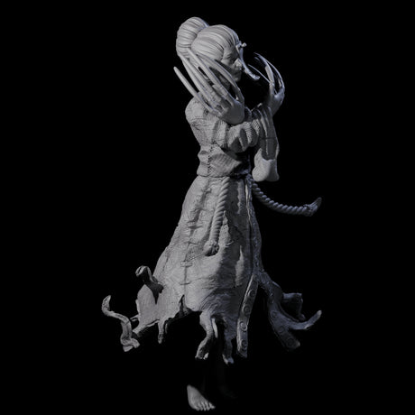 Shifting Jorogumo Miniature for Dungeons and Dragons, Pathfinder or other TTRPGs