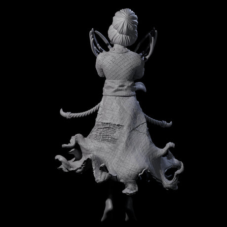 Shifting Jorogumo Miniature for Dungeons and Dragons, Pathfinder or other TTRPGs