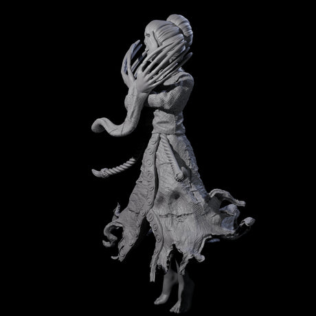 Shifting Jorogumo Miniature for Dungeons and Dragons, Pathfinder or other TTRPGs