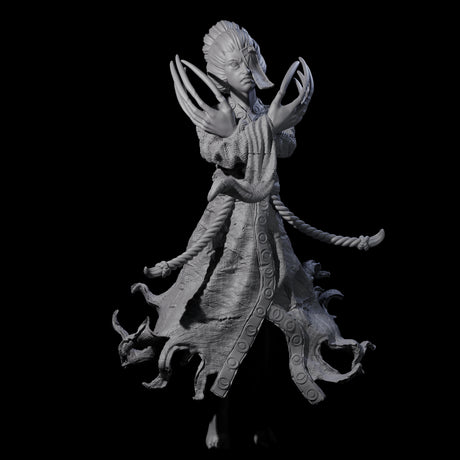 Shifting Jorogumo Miniature for Dungeons and Dragons, Pathfinder or other TTRPGs