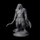 Shifty Dragonborn Ranger Miniature for Dungeons and Dragons, Pathfinder or other TTRPGs