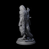 Shifty Dragonborn Ranger Miniature for Dungeons and Dragons, Pathfinder or other TTRPGs
