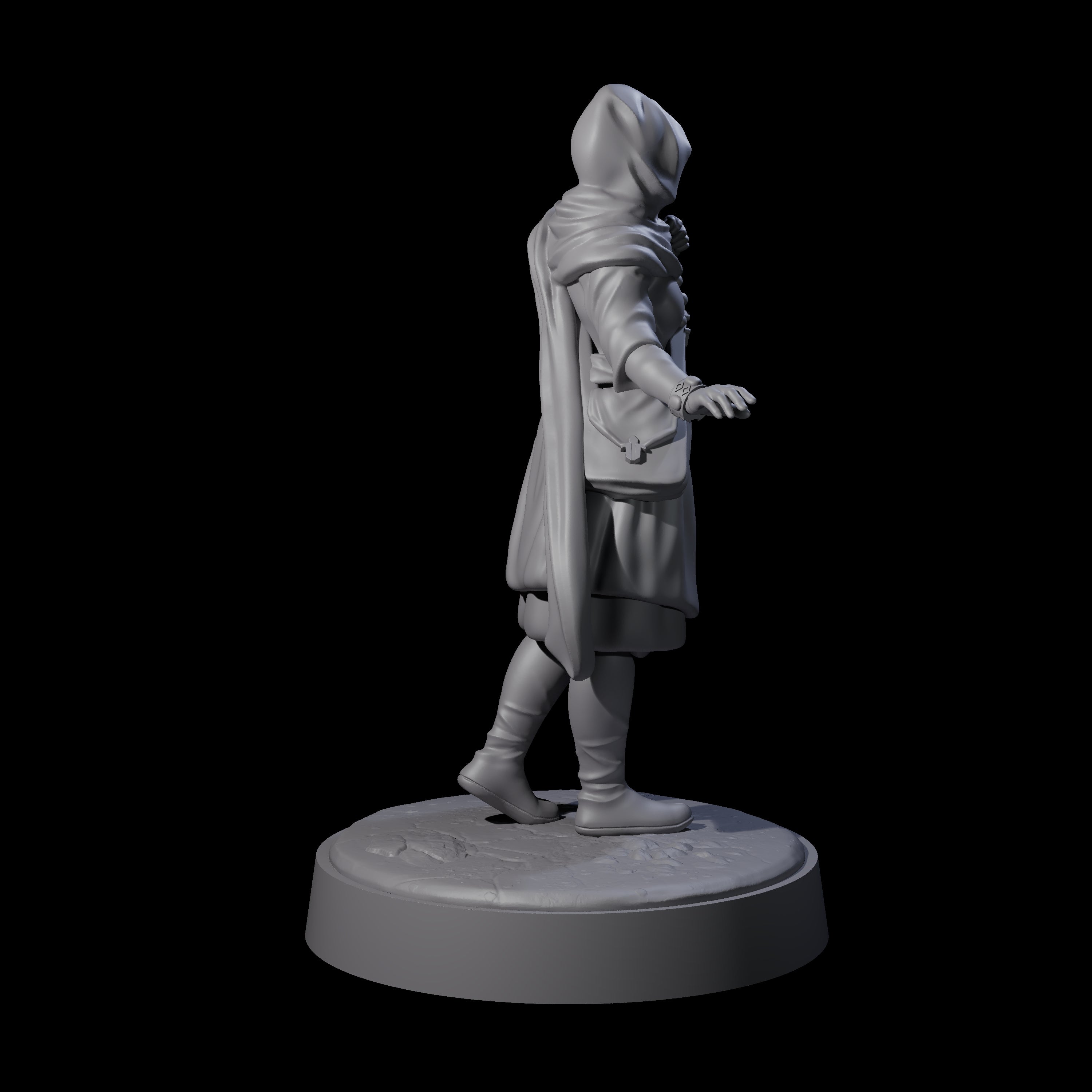 Shir - Delicate Maiden Miniature for Dungeons and Dragons, Pathfinder or other TTRPGs