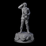Shocked Human Investigator Miniature for Dungeons and Dragons, Pathfinder or other TTRPGs
