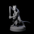 Shooting Kobold Slinger B Miniature for Dungeons and Dragons, Pathfinder or other TTRPGs