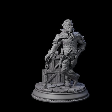 Shrewd Crime Boss Miniature for Dungeons and Dragons, Pathfinder or other TTRPGs