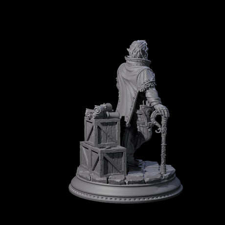 Shrewd Crime Boss Miniature for Dungeons and Dragons, Pathfinder or other TTRPGs