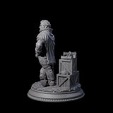 Shrewd Crime Boss Miniature for Dungeons and Dragons, Pathfinder or other TTRPGs