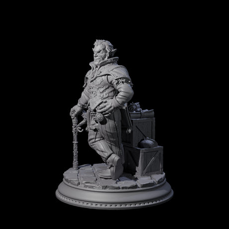 Shrewd Crime Boss Miniature for Dungeons and Dragons, Pathfinder or other TTRPGs