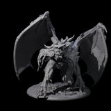 Shrewd Green Forest Dragon Miniature for Dungeons and Dragons, Pathfinder or other TTRPGs