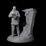 Shrewd Human Investigator Miniature for Dungeons and Dragons, Pathfinder or other TTRPGs