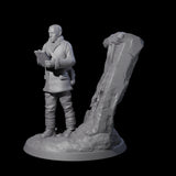 Shrewd Human Investigator Miniature for Dungeons and Dragons, Pathfinder or other TTRPGs