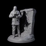 Shrewd Human Investigator Miniature for Dungeons and Dragons, Pathfinder or other TTRPGs