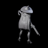 Shrowded in Mystery Hunter Miniature for Dungeons and Dragons, Pathfinder or other TTRPGs