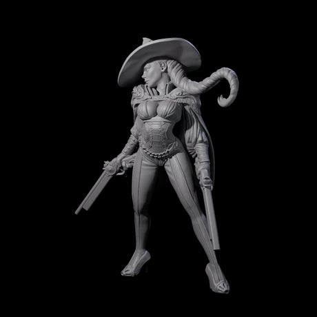 Shrowded in Mystery Hunter Miniature for Dungeons and Dragons, Pathfinder or other TTRPGs