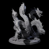 Sickly Hydra Miniature for Dungeons and Dragons, Pathfinder or other TTRPGs