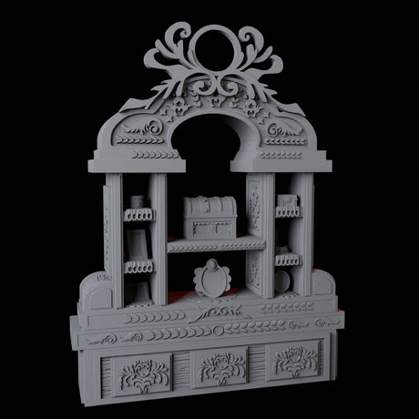 Sideboard Miniature for Dungeons and Dragons, Pathfinder or other TTRPGs