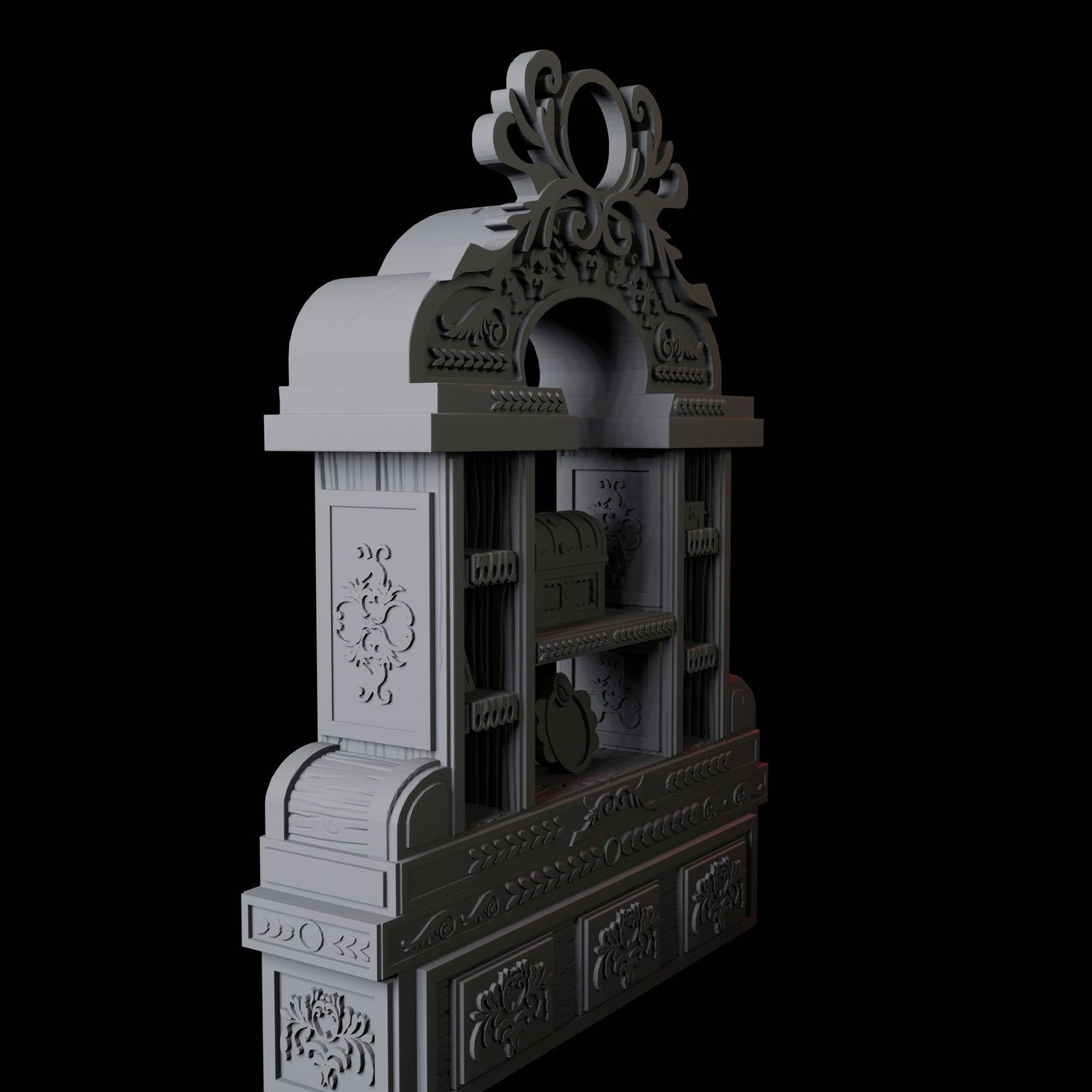 Sideboard Miniature for Dungeons and Dragons, Pathfinder or other TTRPGs