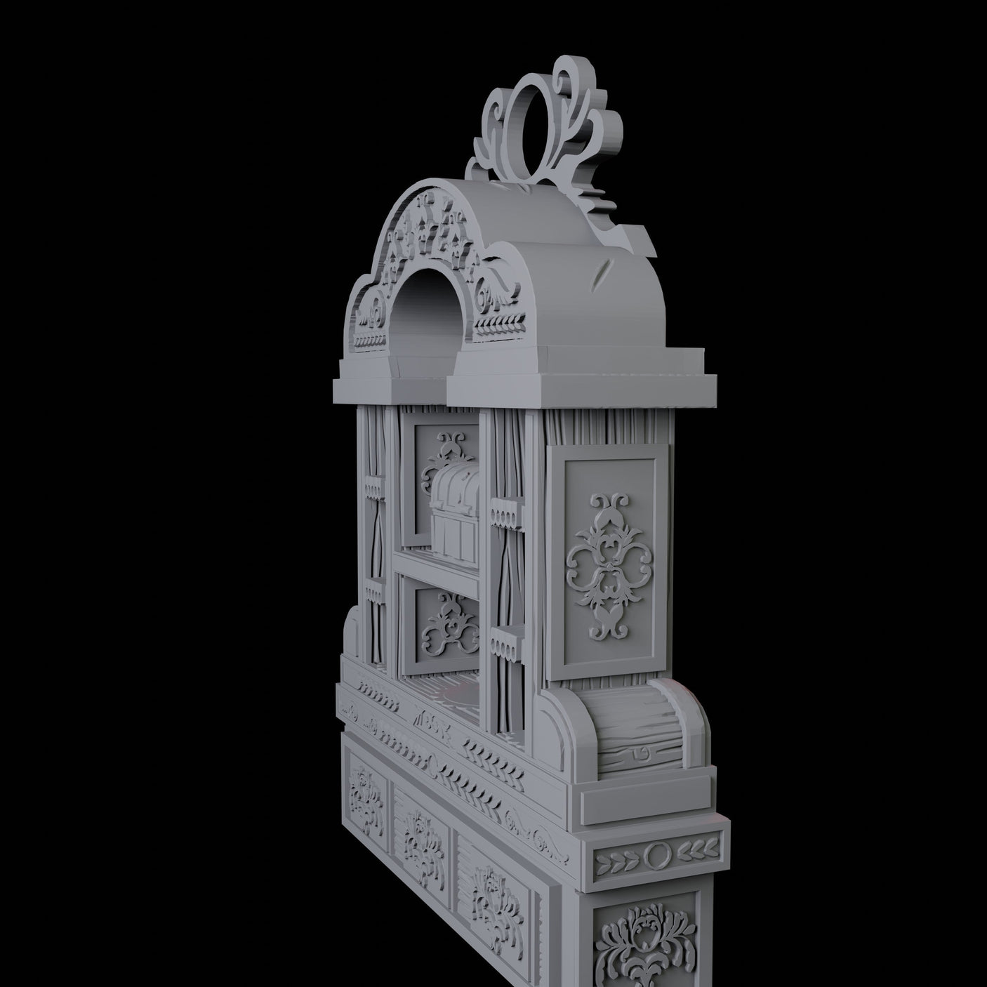 Sideboard Miniature for Dungeons and Dragons, Pathfinder or other TTRPGs