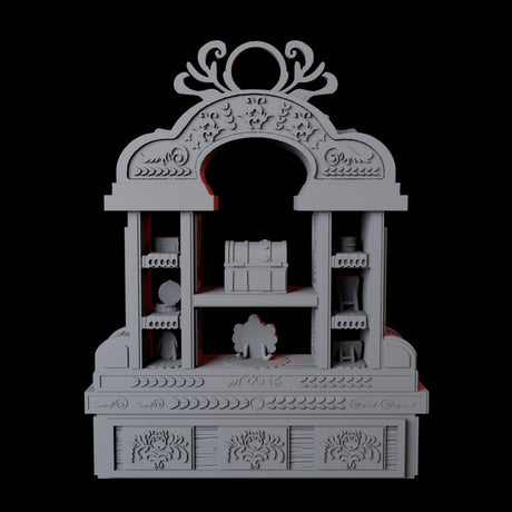 Sideboard Miniature for Dungeons and Dragons, Pathfinder or other TTRPGs