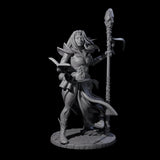 Siffh - Gusting Sorcerer Miniature for Dungeons and Dragons, Pathfinder or other TTRPGs