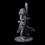 Siffh - Gusting Sorcerer Miniature for Dungeons and Dragons, Pathfinder or other TTRPGs
