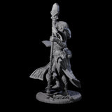 Siffh - Gusting Sorcerer Miniature for Dungeons and Dragons, Pathfinder or other TTRPGs