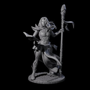 Siffh - Gusting Sorcerer Miniature for Dungeons and Dragons, Pathfinder or other TTRPGs