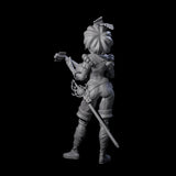 Singing and Strumming Bard Miniature for Dungeons and Dragons, Pathfinder or other TTRPGs