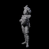 Singing and Strumming Bard Miniature for Dungeons and Dragons, Pathfinder or other TTRPGs