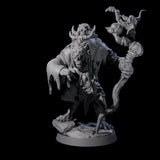 Sinister Gnoll Ruincaller Miniature for Dungeons and Dragons, Pathfinder or other TTRPGs