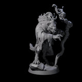 Sinister Gnoll Ruincaller Miniature for Dungeons and Dragons, Pathfinder or other TTRPGs