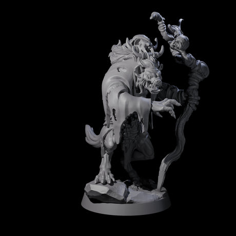 Sinister Gnoll Ruincaller Miniature for Dungeons and Dragons, Pathfinder or other TTRPGs