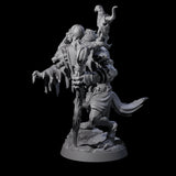 Sinister Gnoll Ruincaller Miniature for Dungeons and Dragons, Pathfinder or other TTRPGs