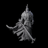 Sinister Graveknight A Miniature for Dungeons and Dragons, Pathfinder or other TTRPGs