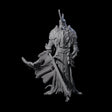 Sinister Graveknight A Miniature for Dungeons and Dragons, Pathfinder or other TTRPGs