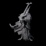 Sinister Graveknight B Miniature for Dungeons and Dragons, Pathfinder or other TTRPGs