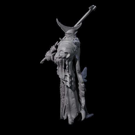Sinister Graveknight B Miniature for Dungeons and Dragons, Pathfinder or other TTRPGs