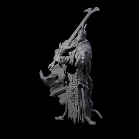Sinister Graveknight B Miniature for Dungeons and Dragons, Pathfinder or other TTRPGs