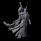 Sinister Graveknight C Miniature for Dungeons and Dragons, Pathfinder or other TTRPGs