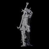Sinister Graveknight C Miniature for Dungeons and Dragons, Pathfinder or other TTRPGs