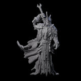 Sinister Graveknight C Miniature for Dungeons and Dragons, Pathfinder or other TTRPGs