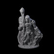 Sinister Human Necromancer Miniature for Dungeons and Dragons, Pathfinder or other TTRPGs