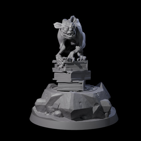 Sinister Imp Familiar Miniature for Dungeons and Dragons, Pathfinder or other TTRPGs