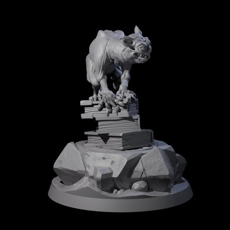 Sinister Imp Familiar Miniature for Dungeons and Dragons, Pathfinder or other TTRPGs