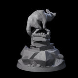 Sinister Imp Familiar Miniature for Dungeons and Dragons, Pathfinder or other TTRPGs