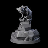Sinister Imp Familiar Miniature for Dungeons and Dragons, Pathfinder or other TTRPGs