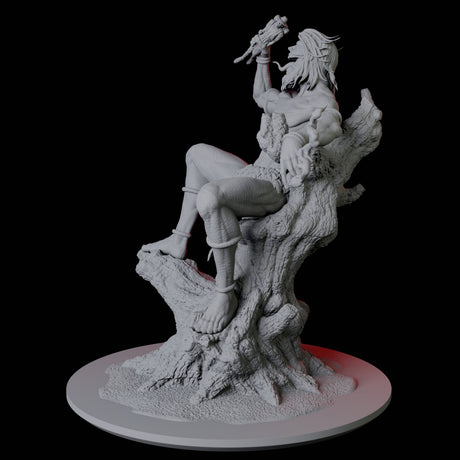 Sinister Kapre, Tree Giant Miniature for Dungeons and Dragons, Pathfinder or other TTRPGs