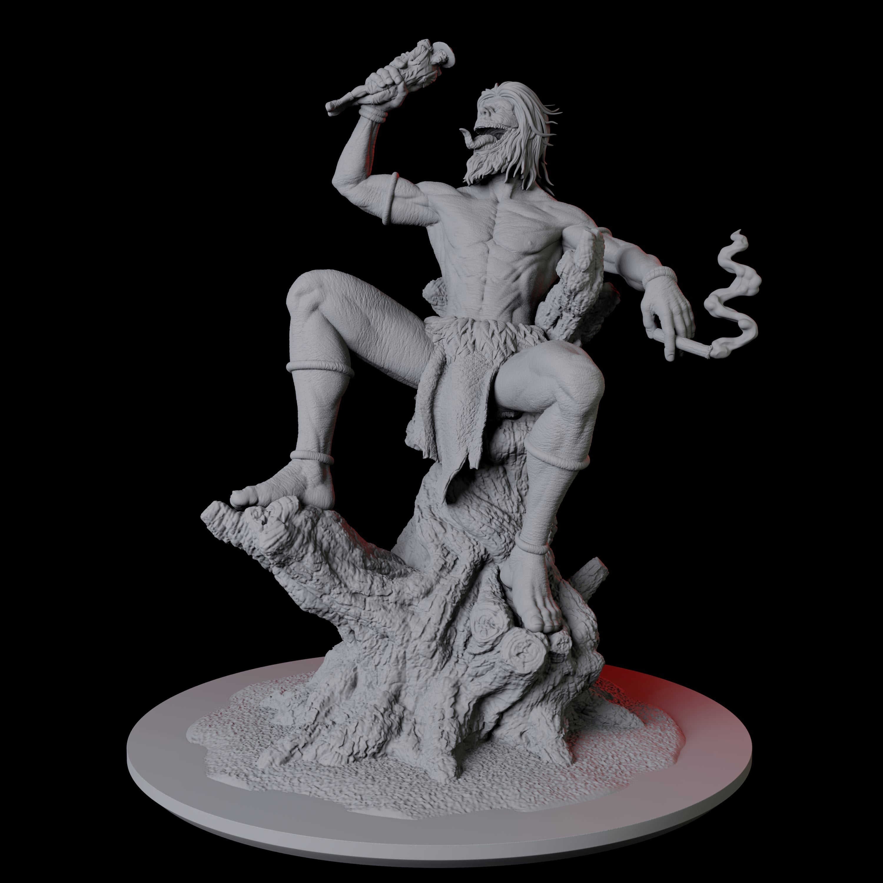 Sinister Kapre, Tree Giant Miniature for Dungeons and Dragons, Pathfinder or other TTRPGs