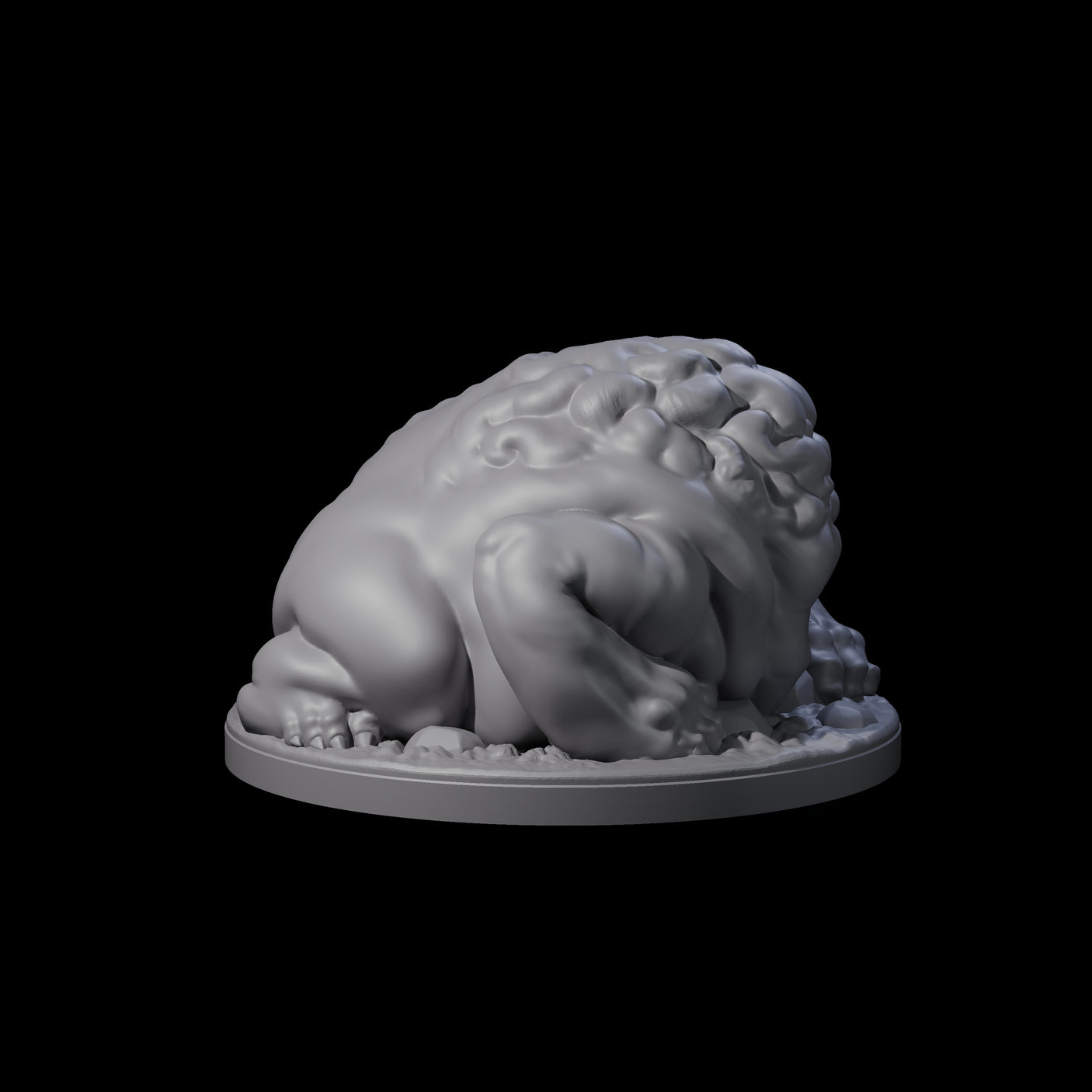Sinister Plodding Intellect Devourer A Miniature for Dungeons and Dragons, Pathfinder or other TTRPGs